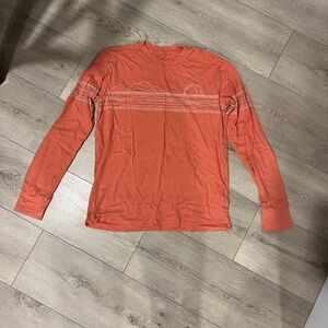 Billabong Sunset Orange Long Sleeve Tee